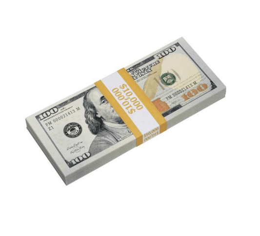 $10,000 New Money Prop Money - Blank Filler